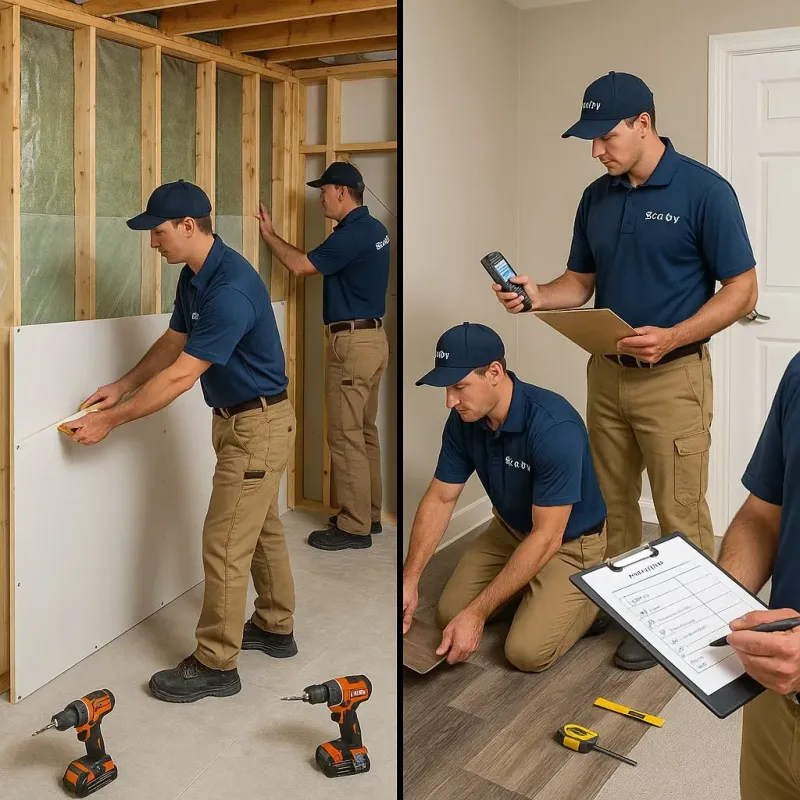 Repairs and Reconstruction process in Wakarusa, IN